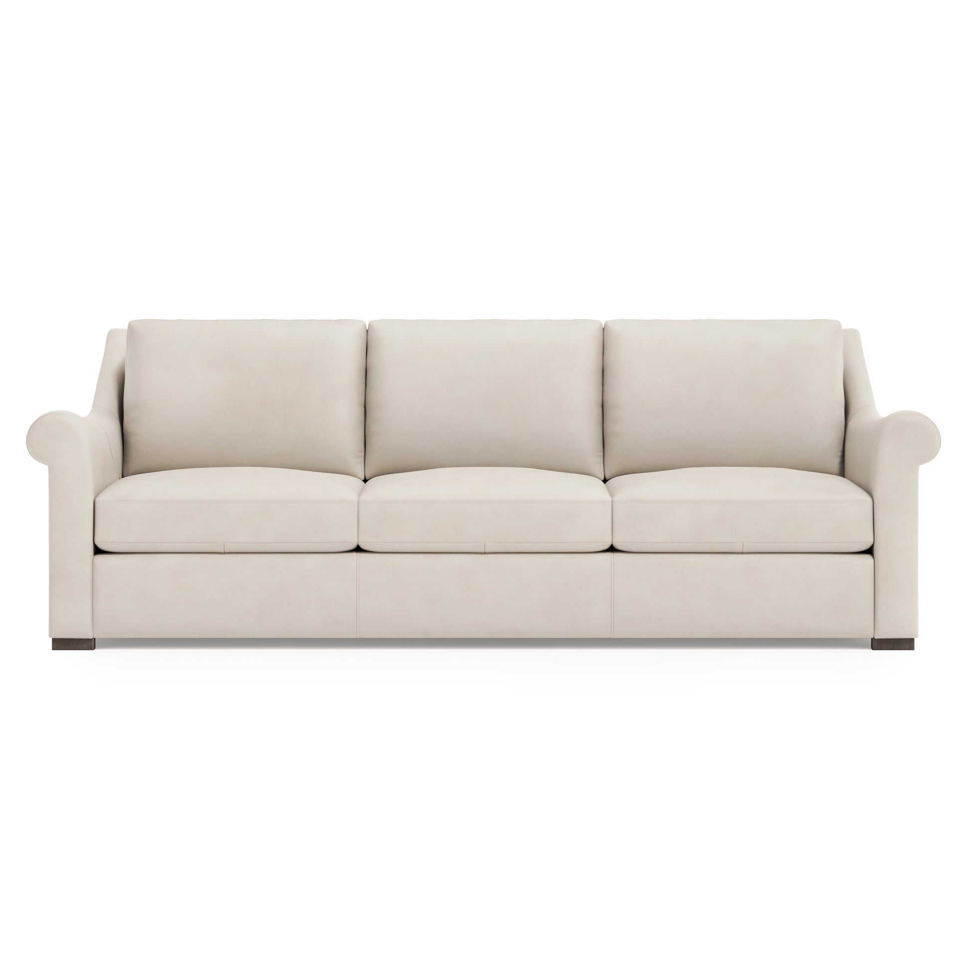 Luxury Keirnan Leather Sofa Modern Italian Style for Villa