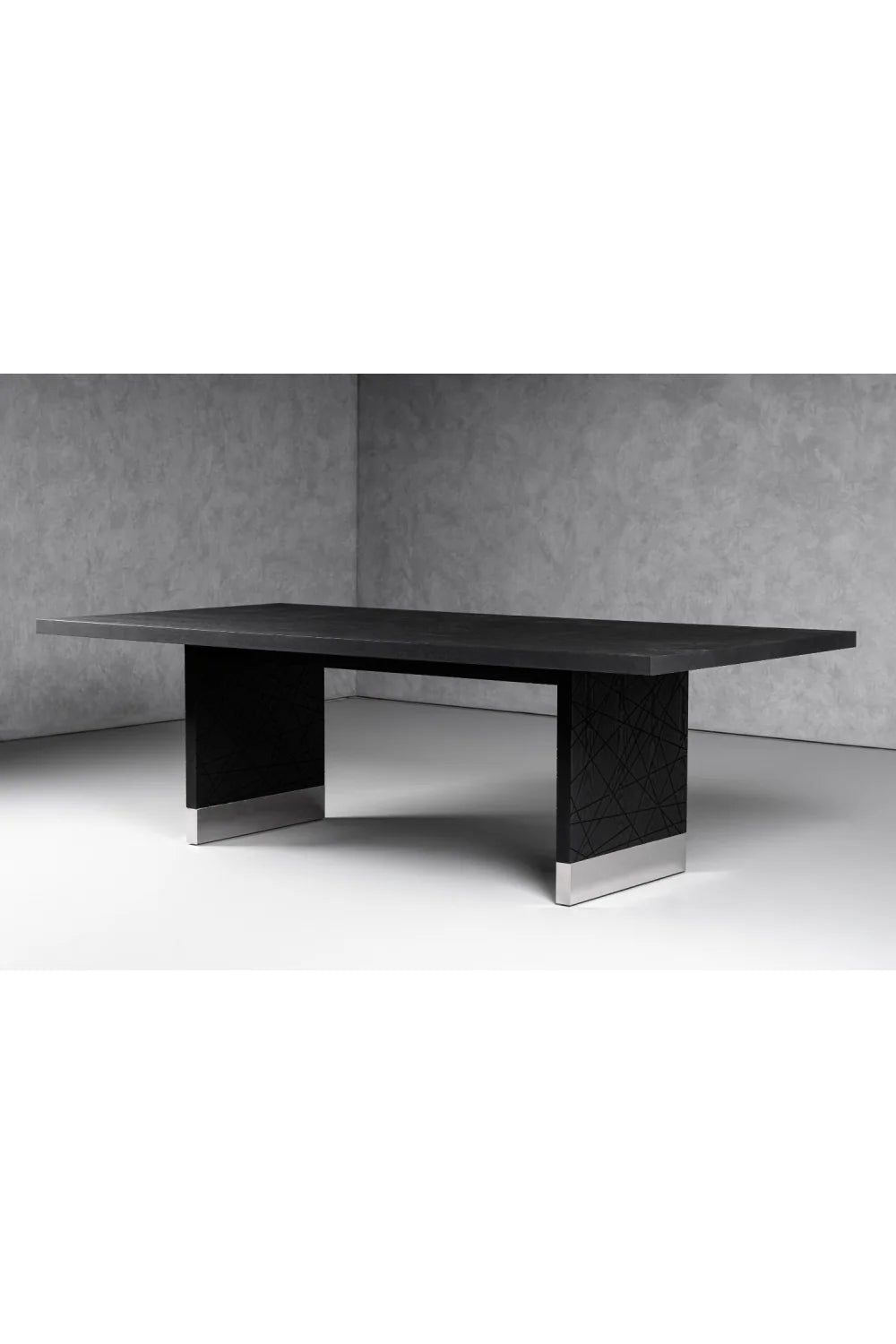 Luxury Kenda Ash Dining Table Modern Italian Style for Villa