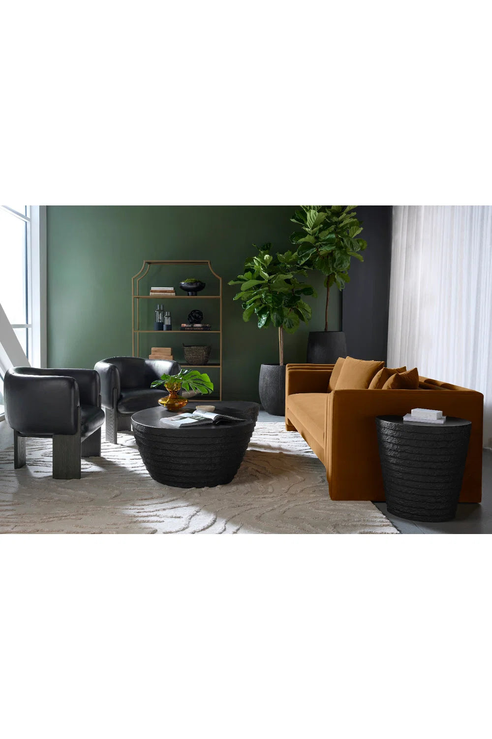 Luxury Kira Fabric Sofa Modern Italian Style for Villa