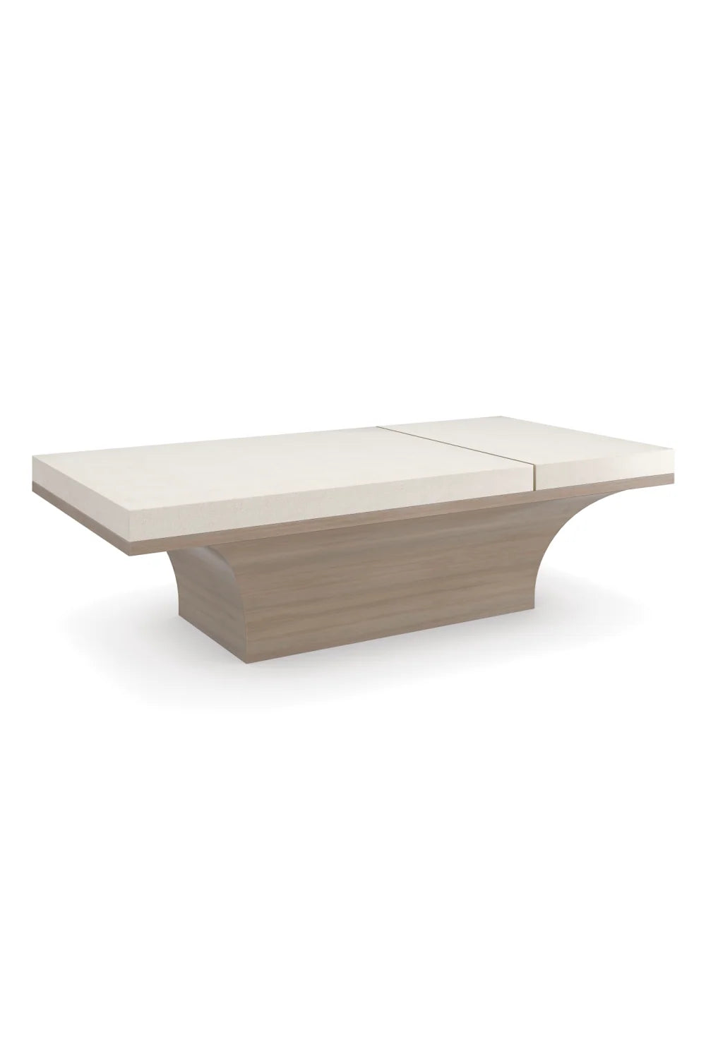 Luxury Koto Wood Cocktail Table Modern Italian Style for Villa