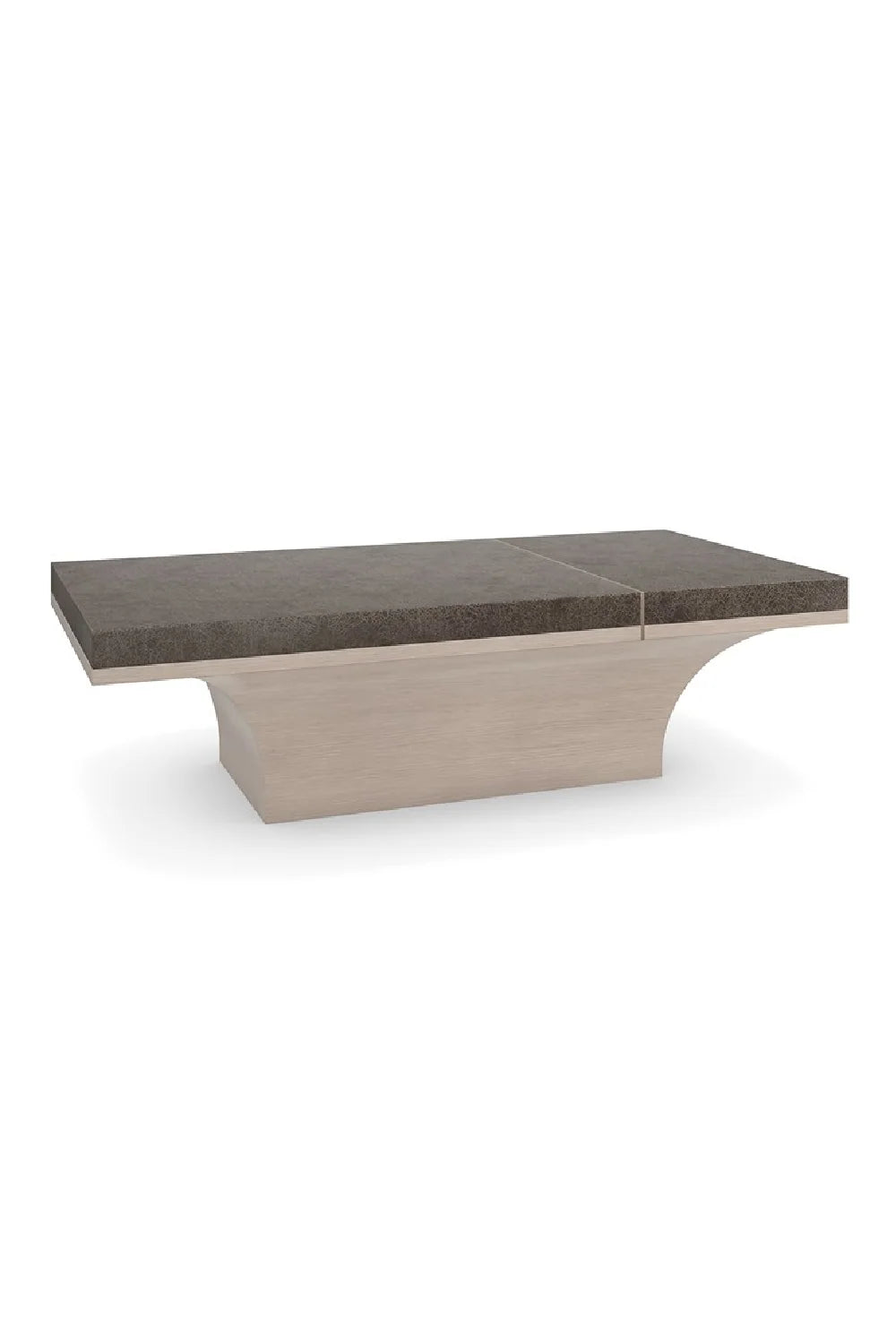 Luxury Koto Wood Cocktail Table Modern Italian Style for Villa