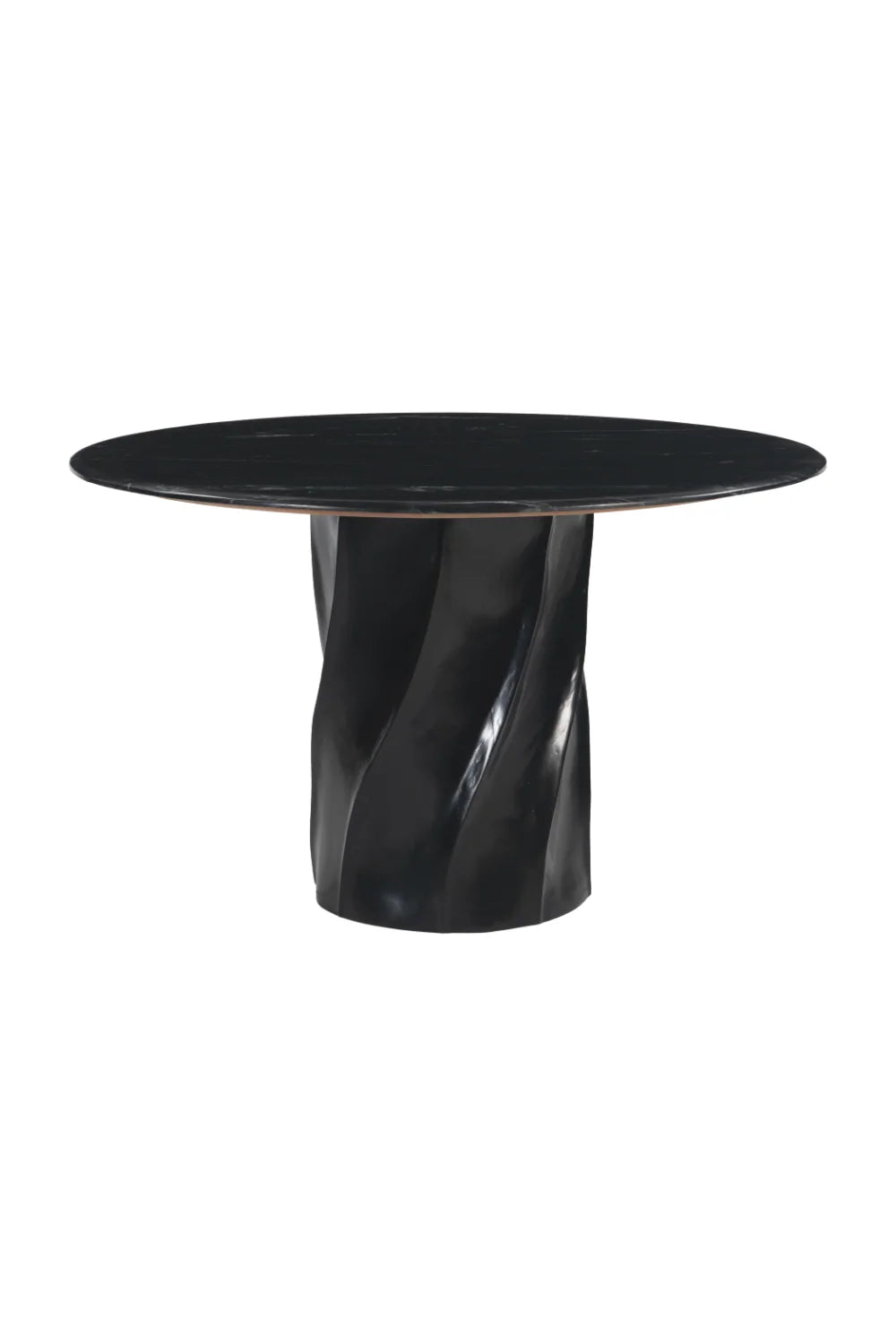 Luxury Kuro Round Dining Table Modern Italian Style for Villa