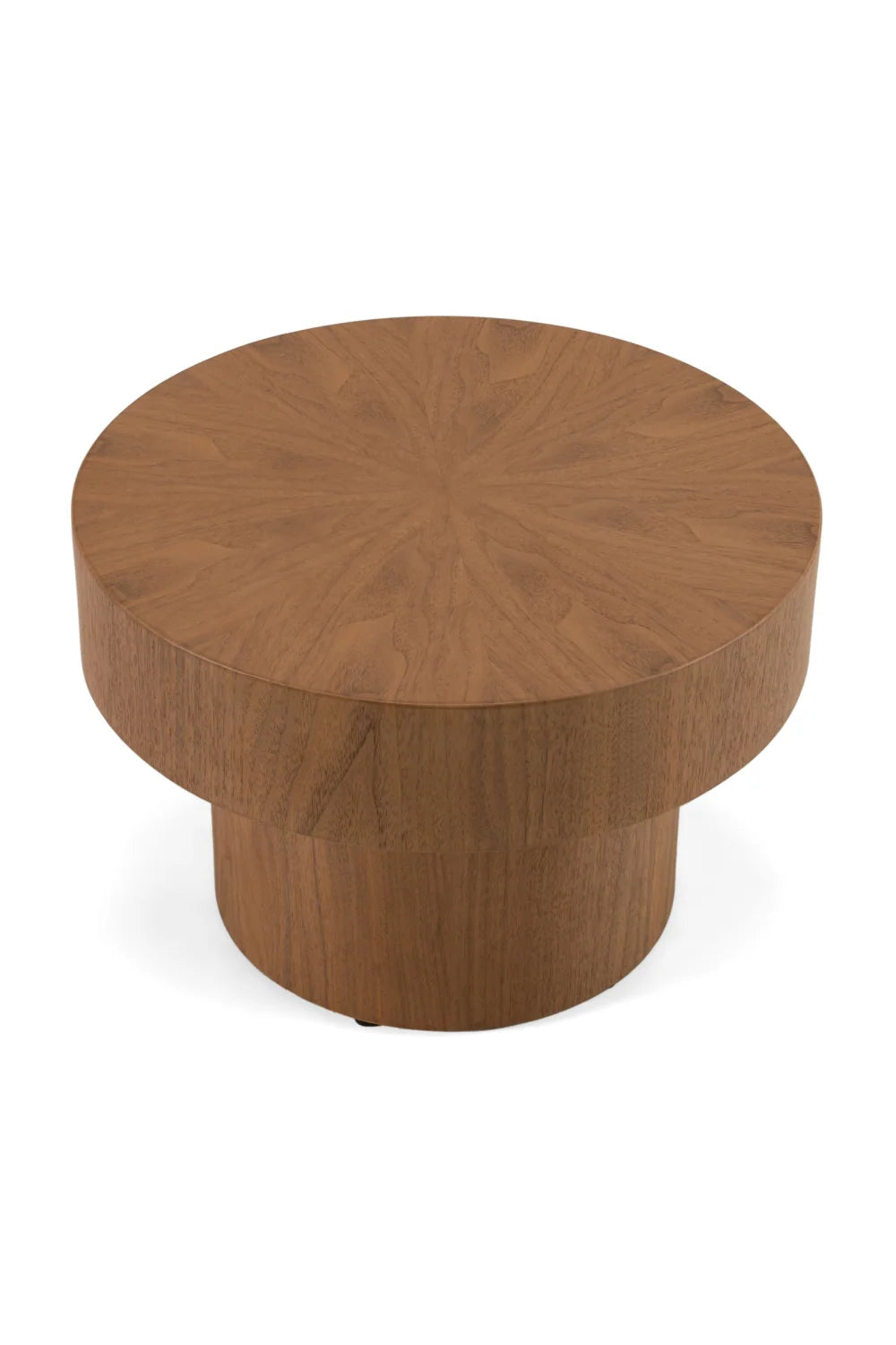 Luxury Larch Wood Nesting Tables Modern Italian Style for Villa
