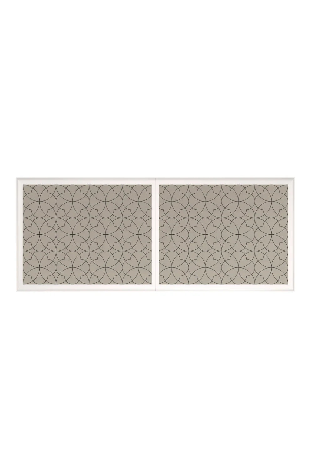Luxury Lattice Gather Extendable Dining Table Modern Italian Style for Villa