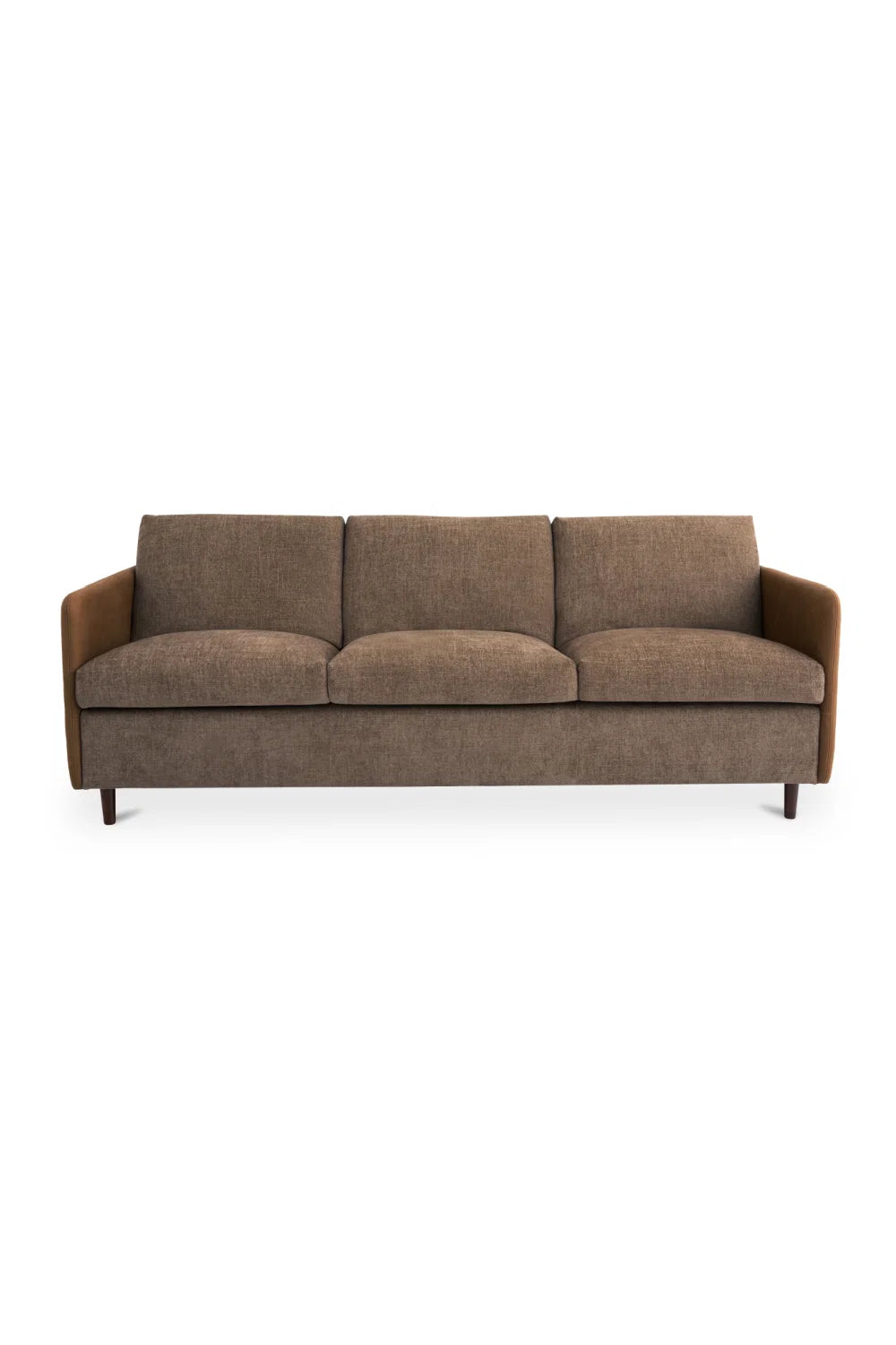 Luxury Leather Arm Sofa Modern Italian Style for Villa