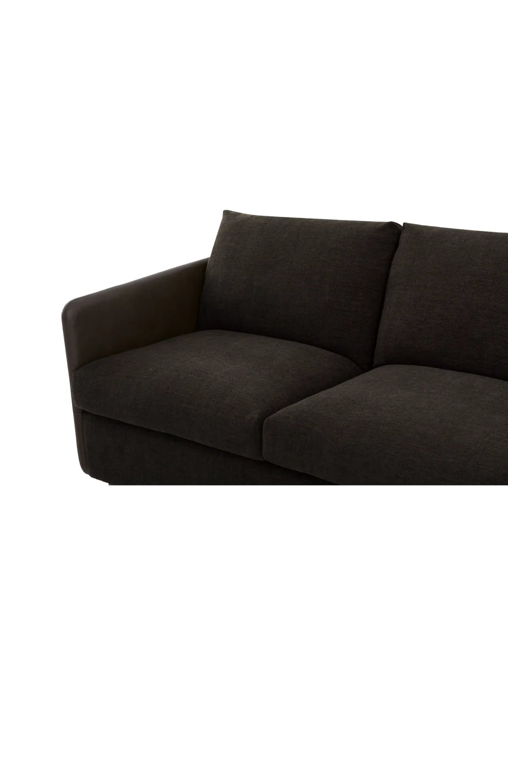 Luxury Leather Arm Sofa Modern Italian Style for Villa