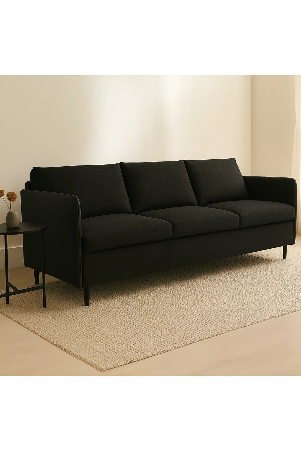 Luxury Leather Arm Sofa Modern Italian Style for Villa