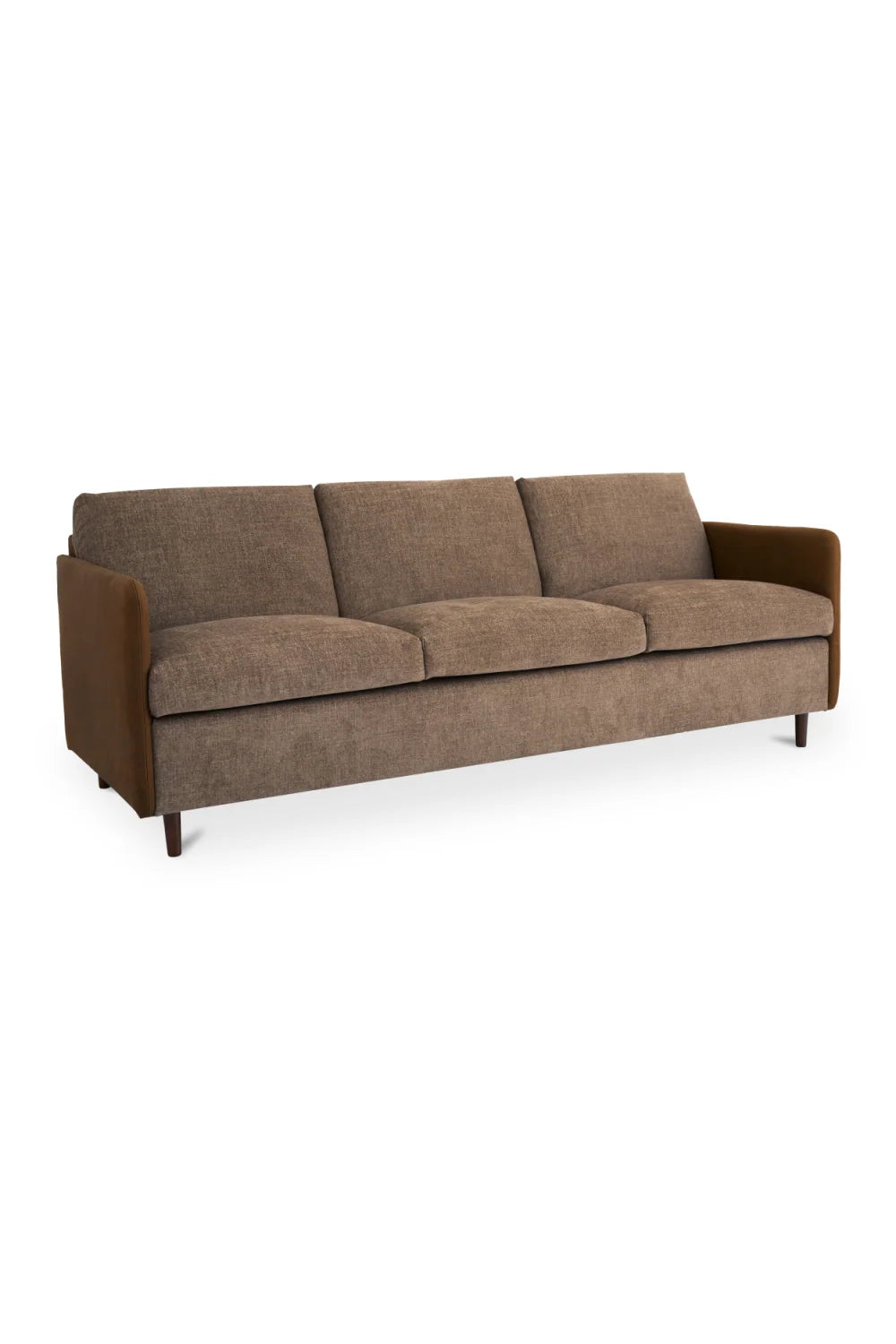Luxury Leather Arm Sofa Modern Italian Style for Villa