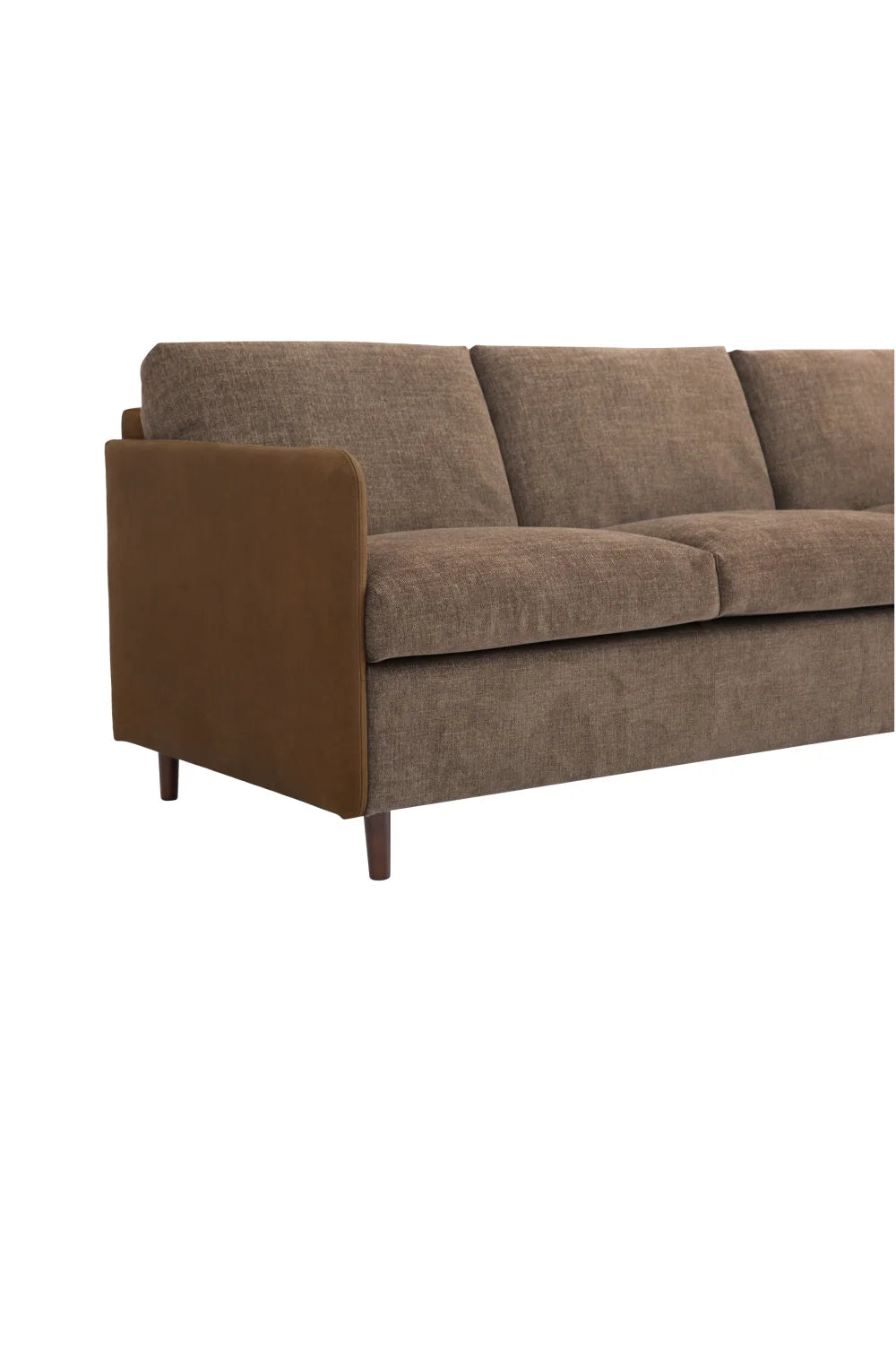 Luxury Leather Arm Sofa Modern Italian Style for Villa