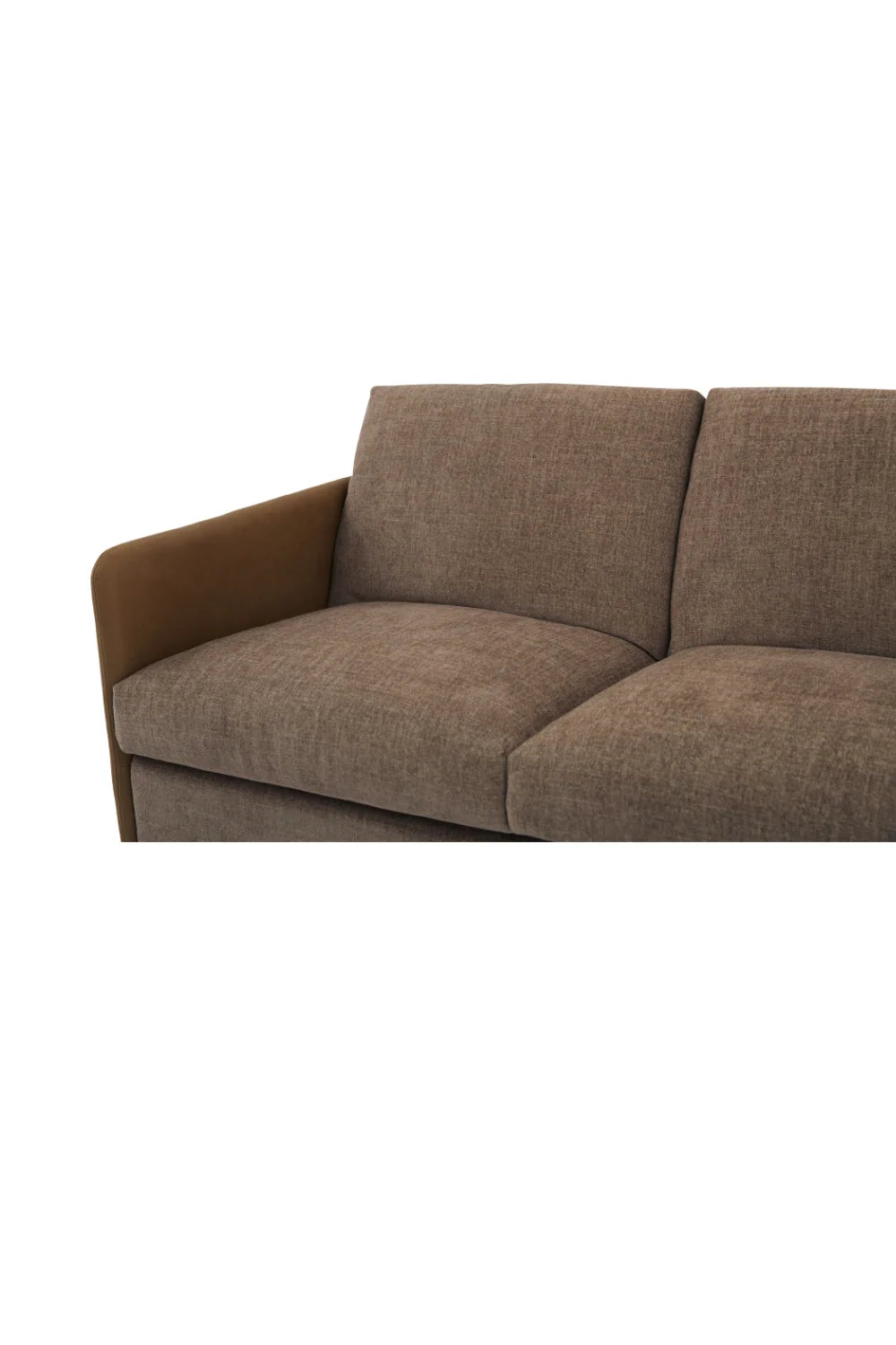 Luxury Leather Arm Sofa Modern Italian Style for Villa