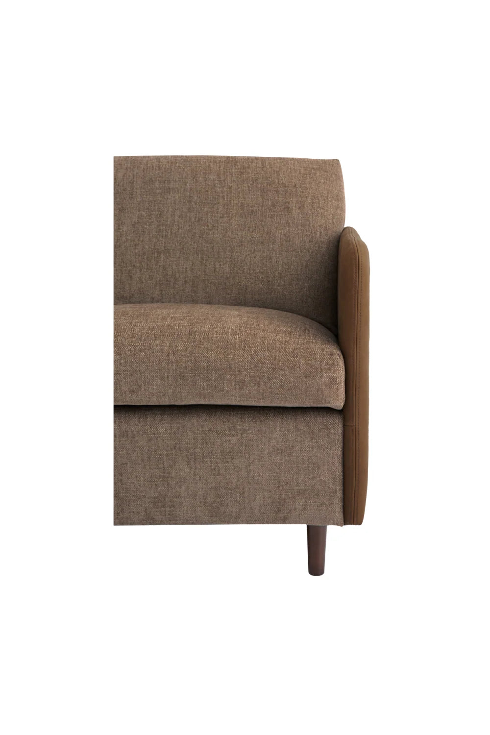 Luxury Leather Arm Sofa Modern Italian Style for Villa