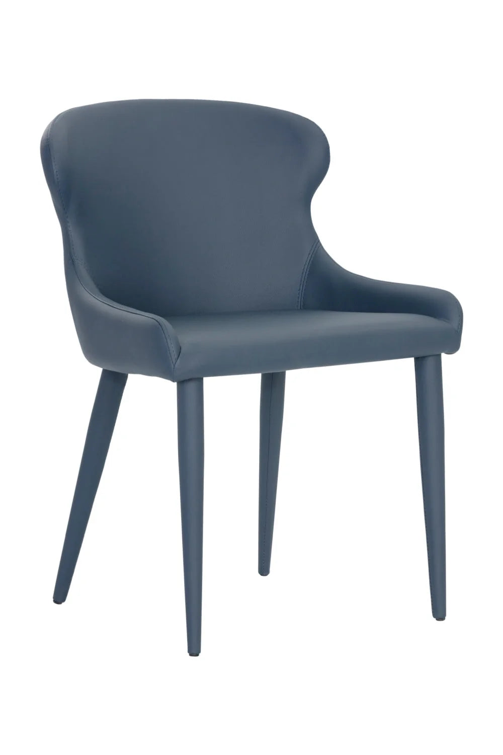 Luxury Leather Look Modern Dining Chair European Style for Villa