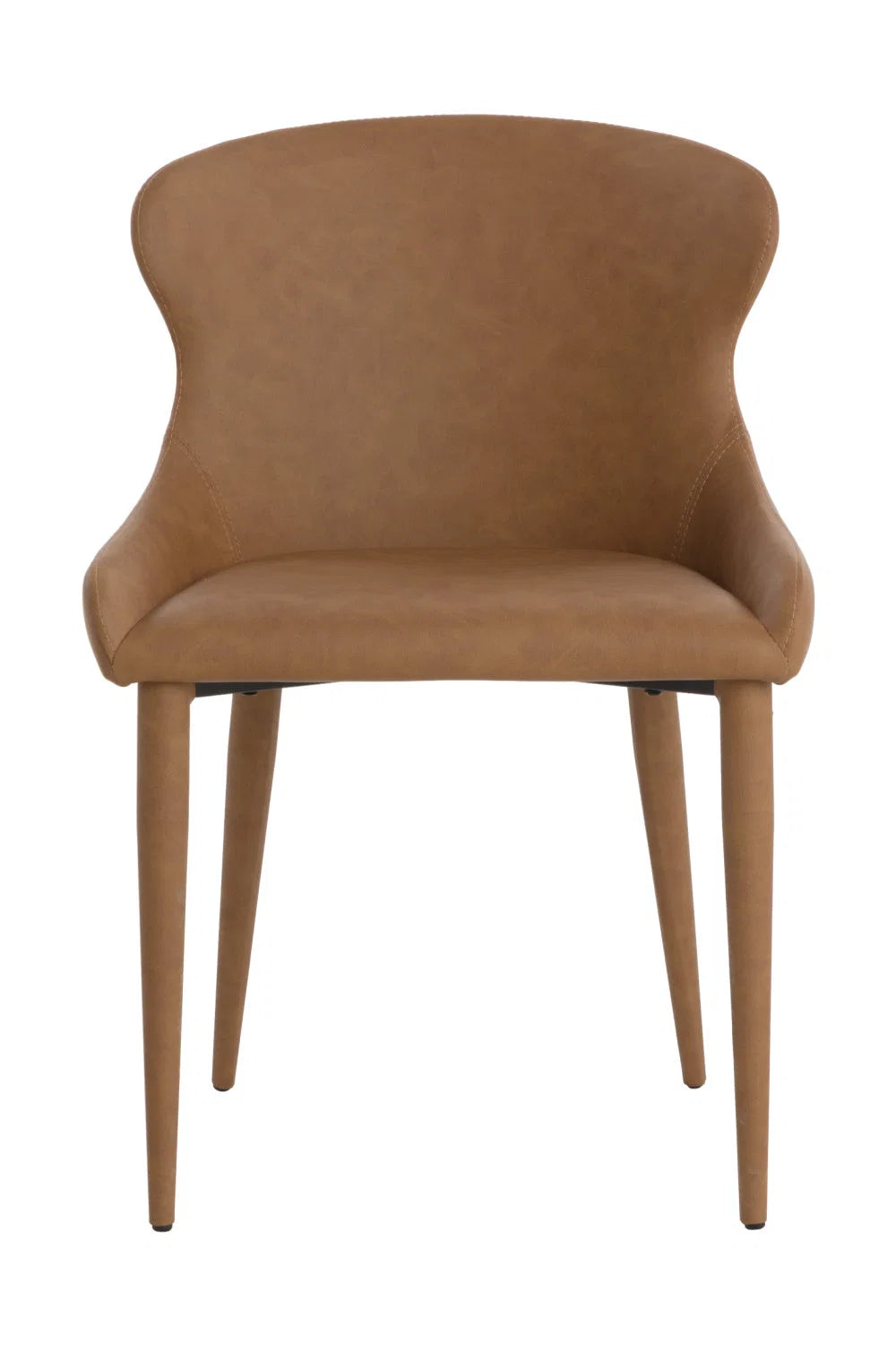 Luxury Leather Look Modern Dining Chair European Style for Villa