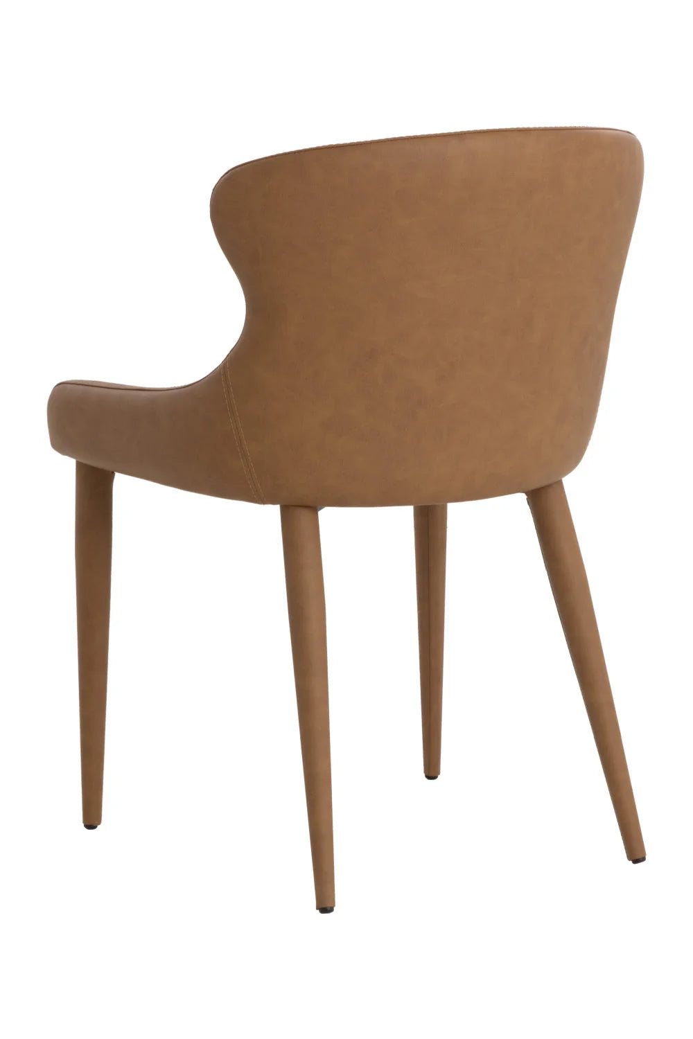 Luxury Leather Look Modern Dining Chair European Style for Villa