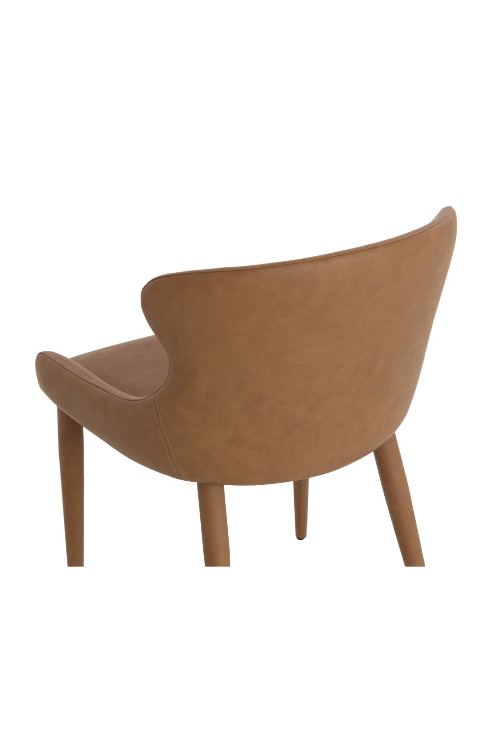 Luxury Leather Look Modern Dining Chair European Style for Villa