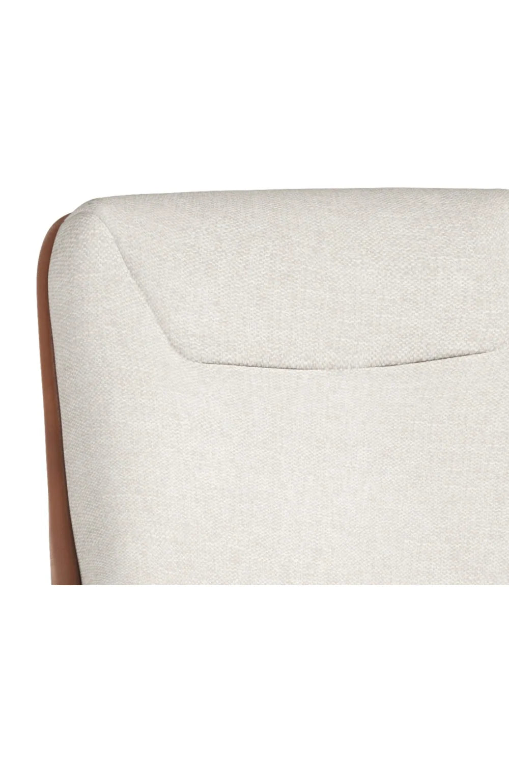 Luxury Leather Lounge Accent Chair European Style for Villa