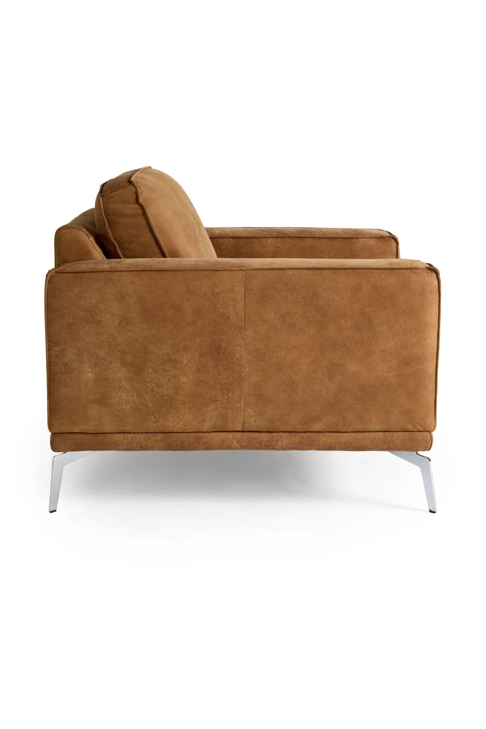 Luxury Leather Lounge Armchair Modern Italian Style for Villa