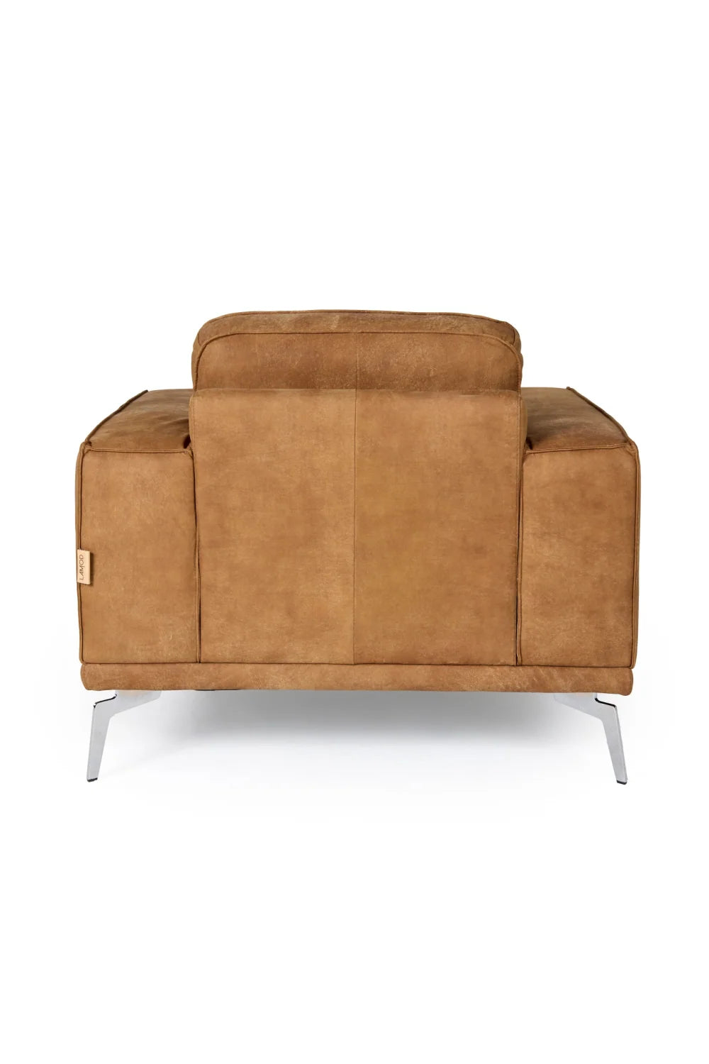 Luxury Leather Lounge Armchair Modern Italian Style for Villa