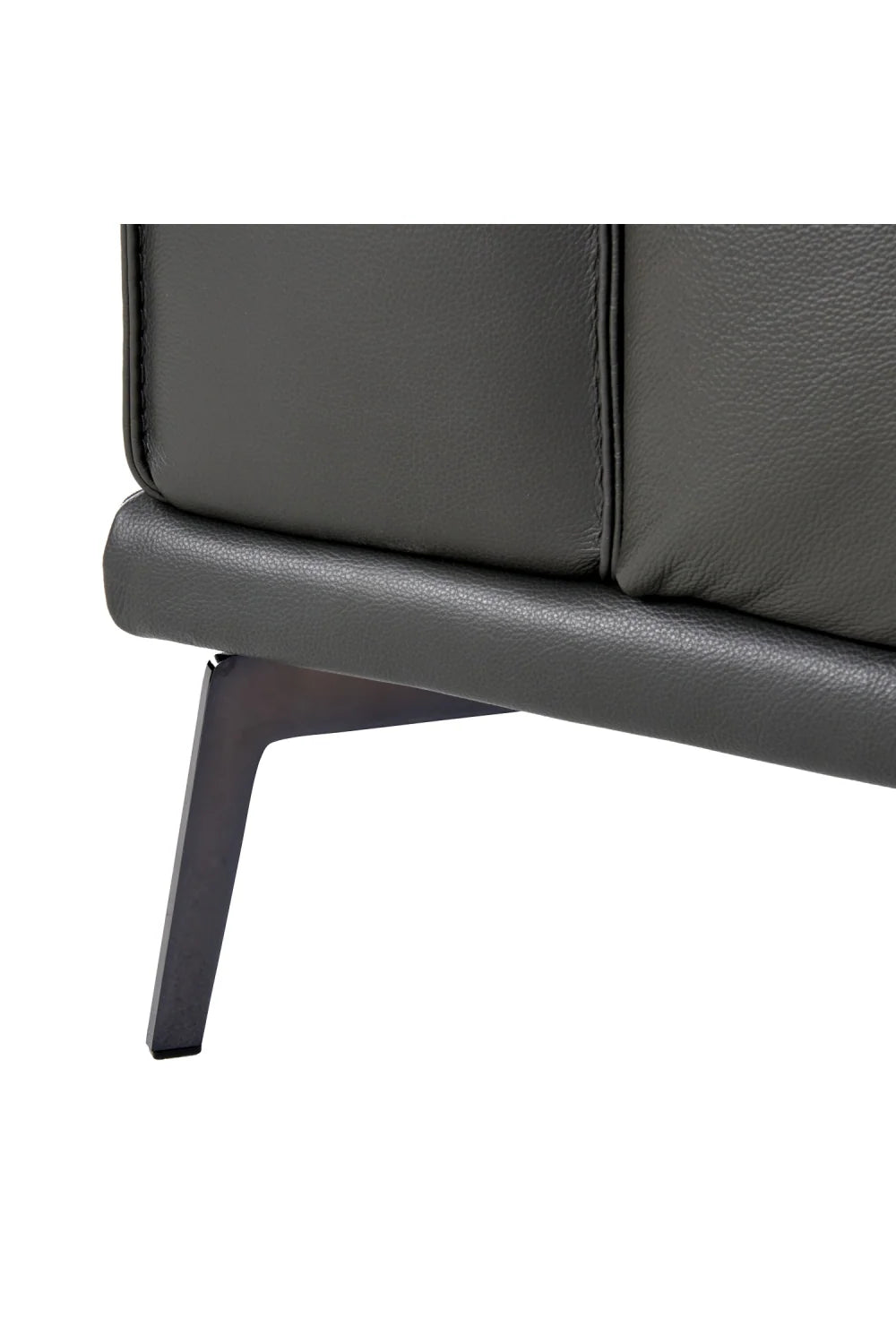 Luxury Leather Lounge Armchair Modern Italian Style for Villa