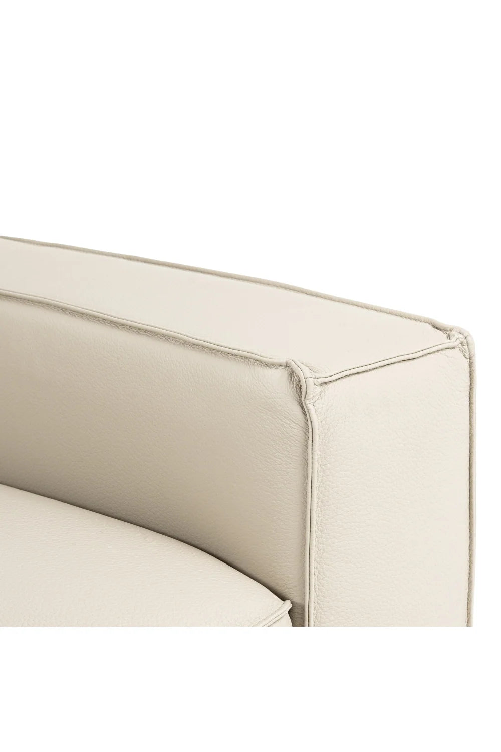 Luxury Leather Lounge Armchair Modern Italian Style for Villa