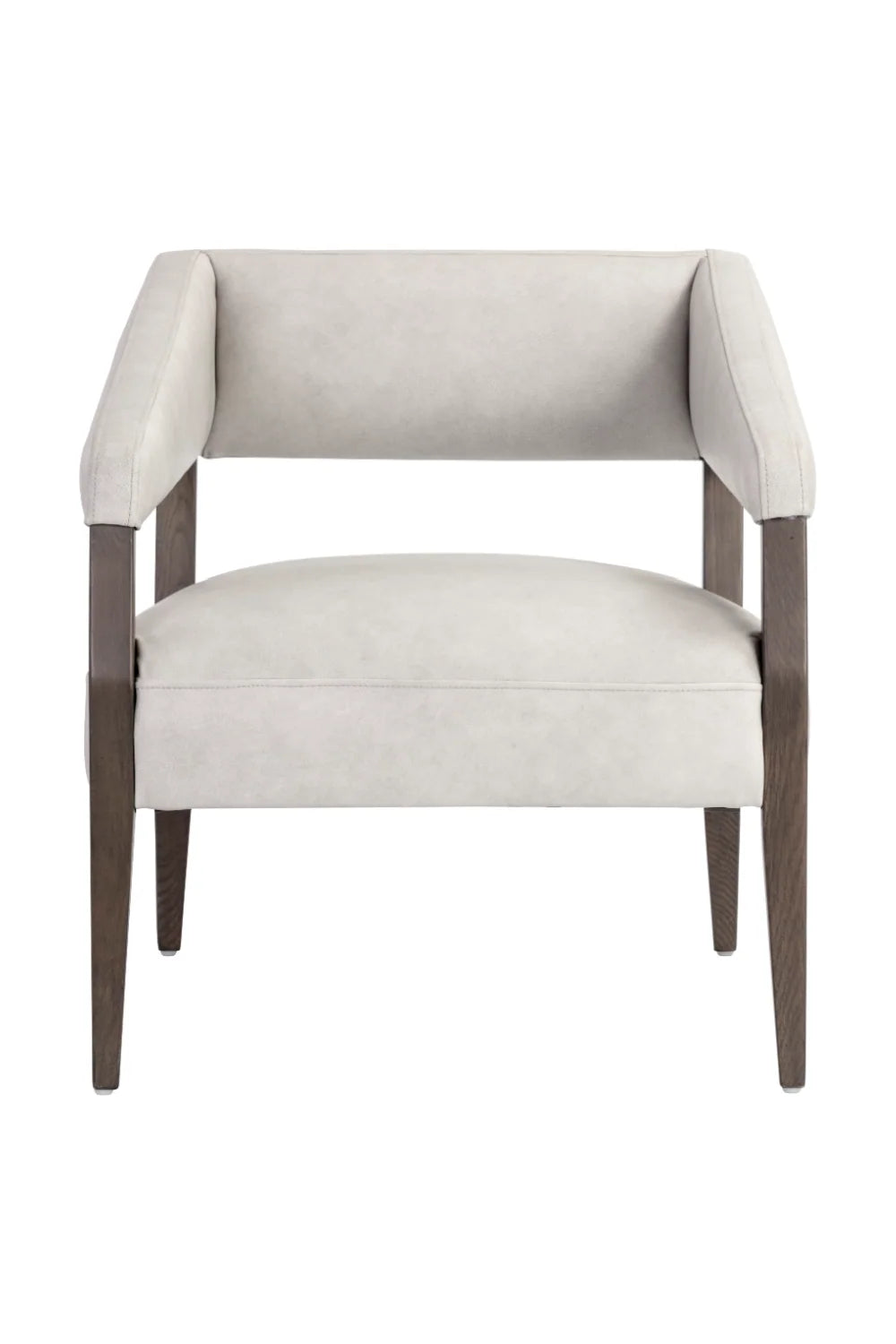 Luxury Leather Lounge Chair Modern European Style for Villa
