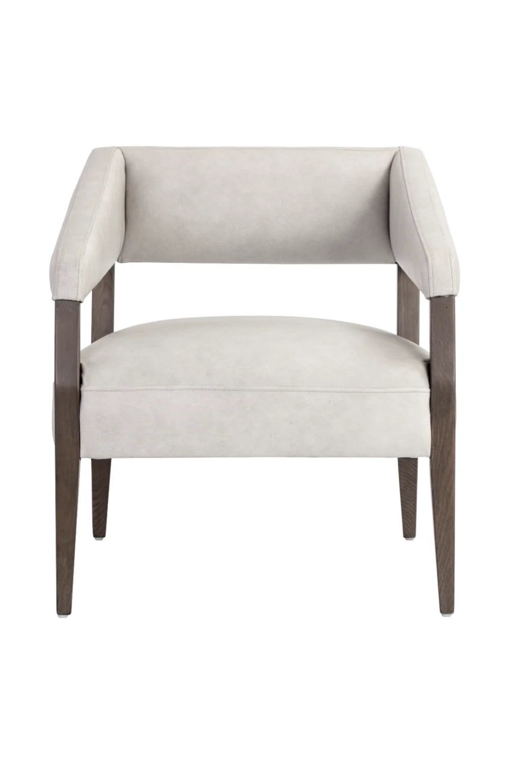 Luxury Leather Lounge Chair Modern European Style for Villa