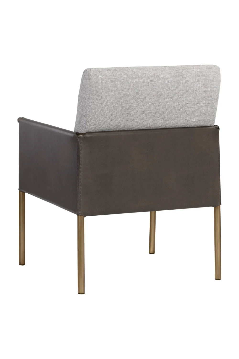 Luxury Leather Lounge Chair Modern European Style for Villa