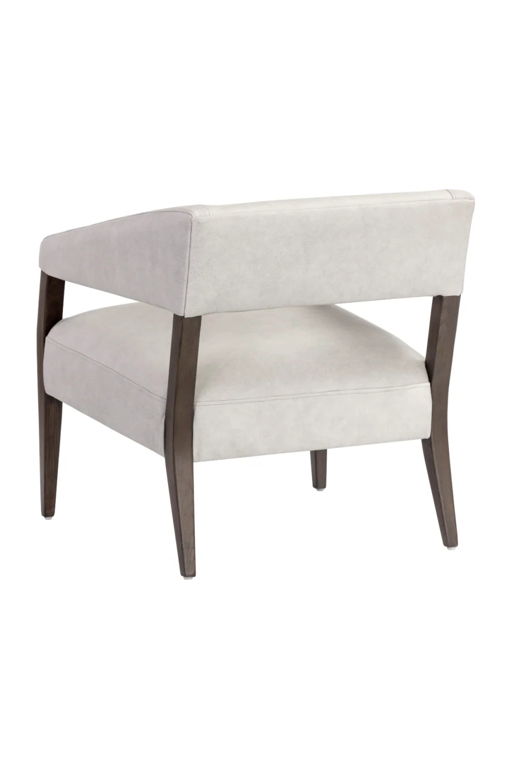 Luxury Leather Lounge Chair Modern European Style for Villa