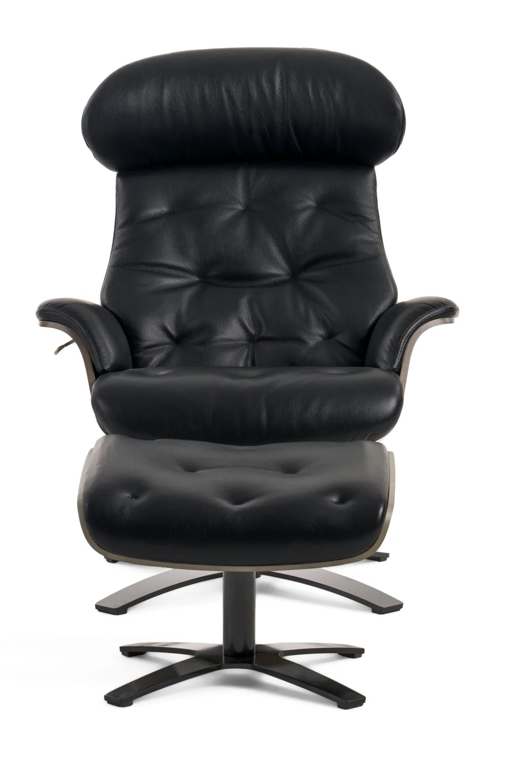 Luxury Leather Lounge Chair Modern Italian Style for Villa