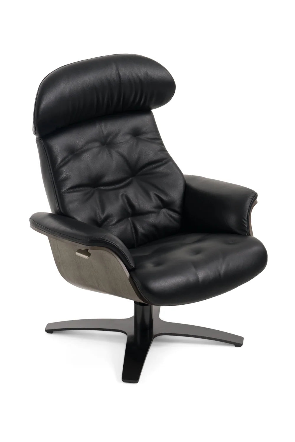 Luxury Leather Lounge Chair Modern Italian Style for Villa