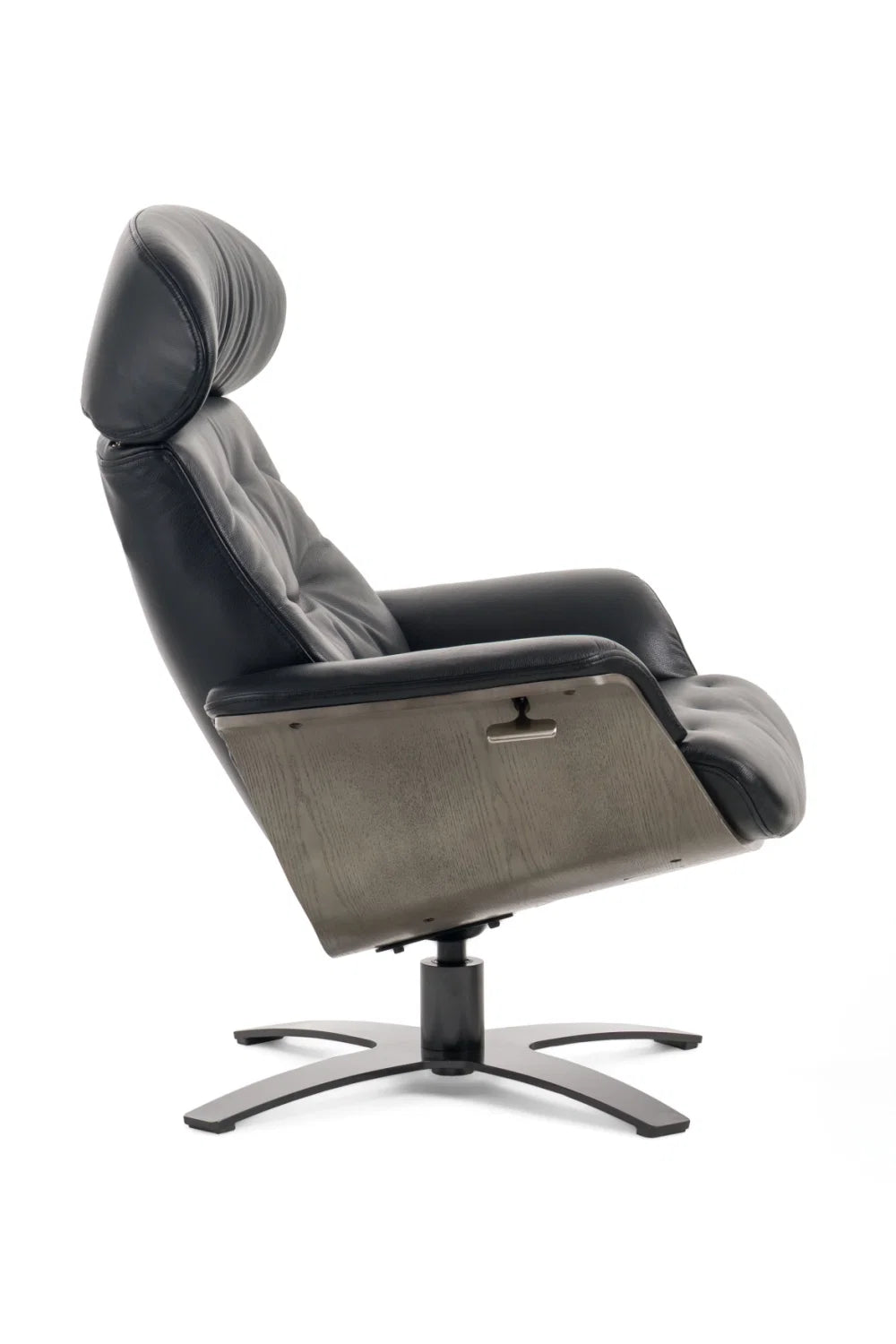 Luxury Leather Lounge Chair Modern Italian Style for Villa