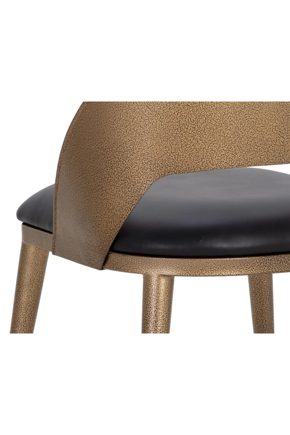 Luxury Leather Modern Dining Chair European Style for Villa