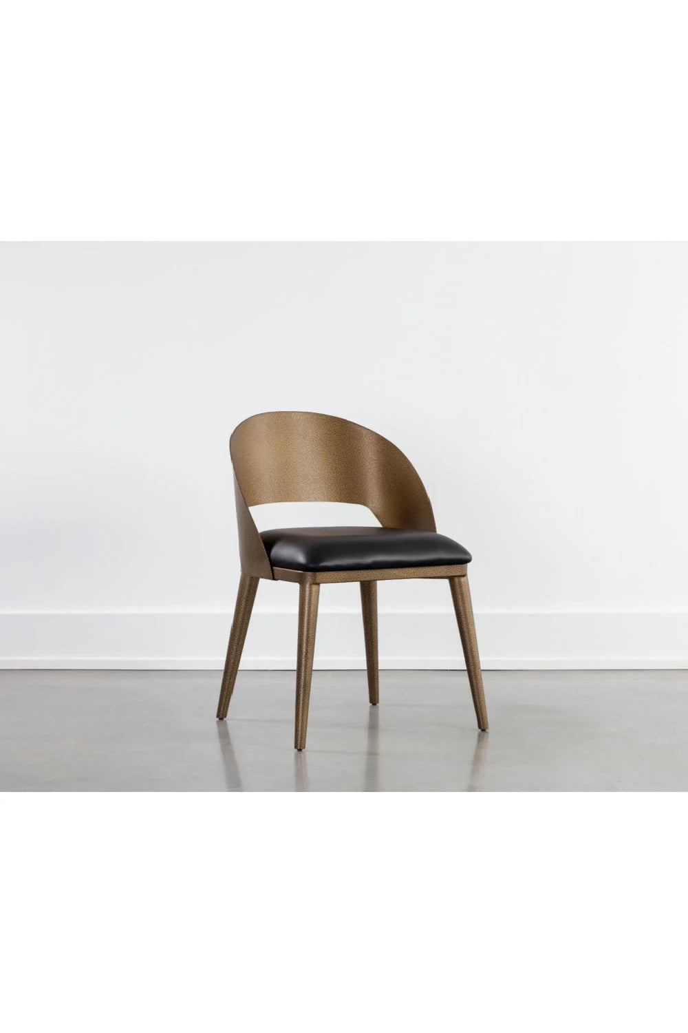 Luxury Leather Modern Dining Chair European Style for Villa