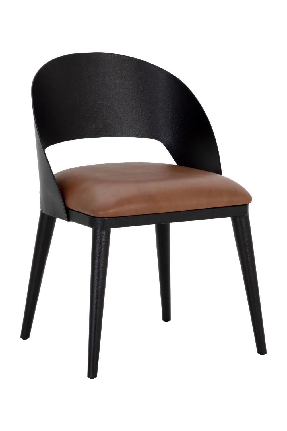 Luxury Leather Modern Dining Chair European Style for Villa
