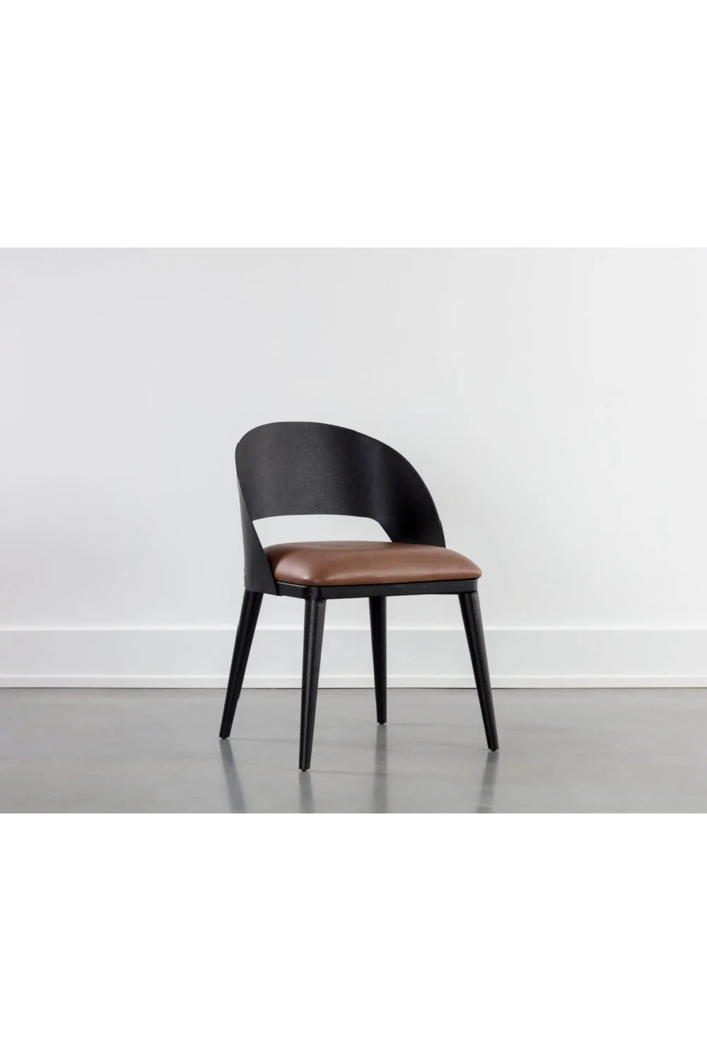 Luxury Leather Modern Dining Chair European Style for Villa