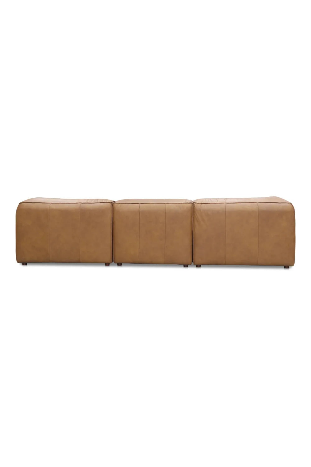 Luxury Leather Modular Sectional Sofa Modern Italian Style for Villa