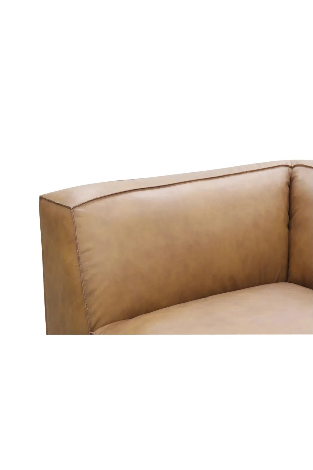 Luxury Leather Modular Sectional Sofa Modern Italian Style for Villa