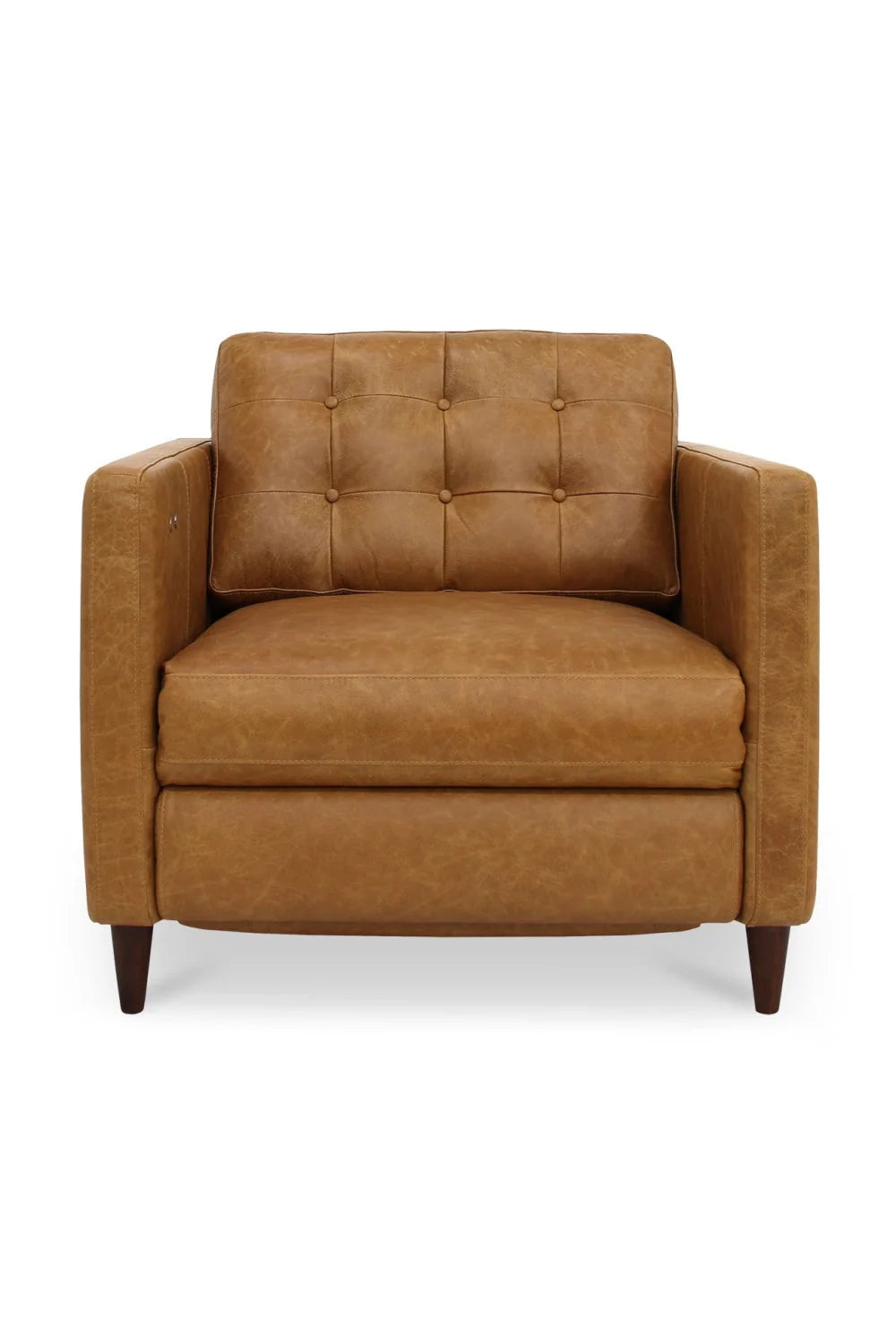 Luxury Leather Recliner Lounge Chair European Style for Villa