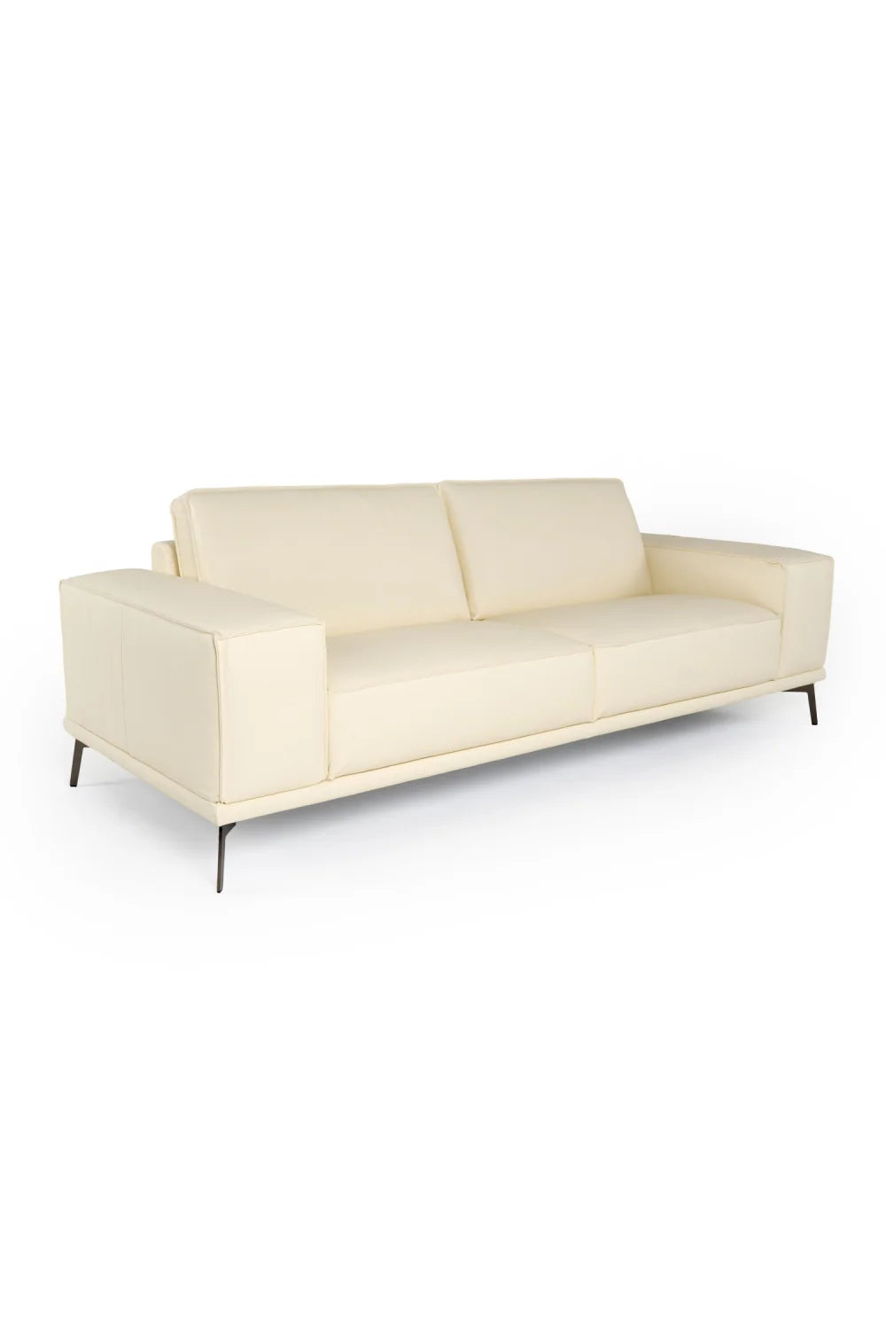 Luxury Leather Sofa Modern Italian Style for Villa