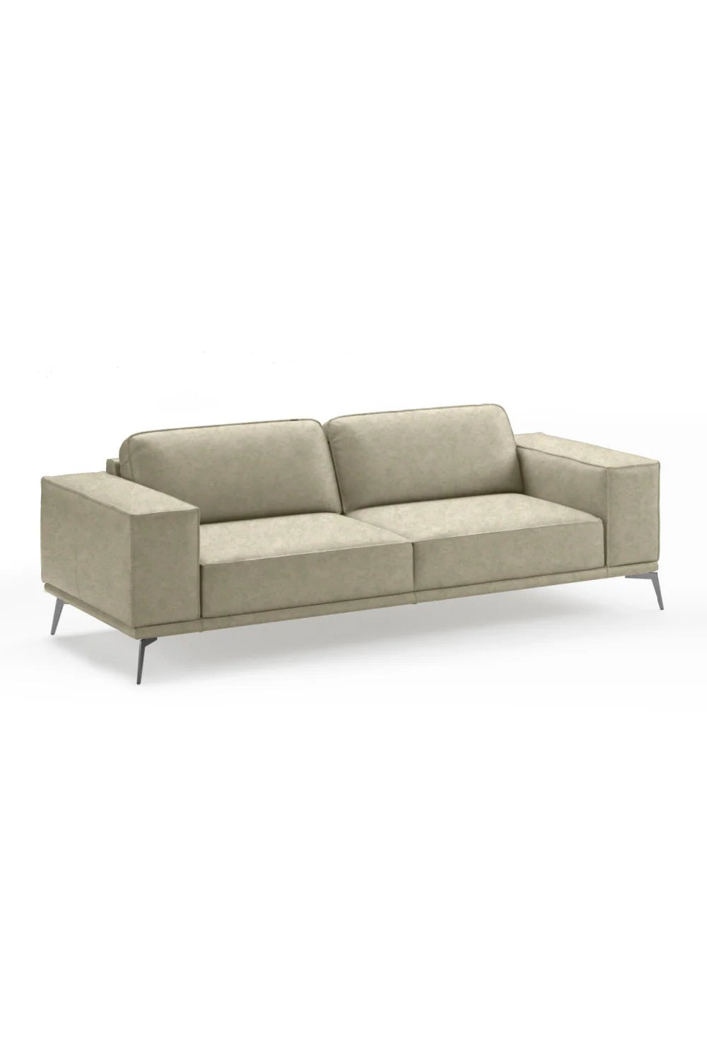 Luxury Leather Sofa Modern Italian Style for Villa
