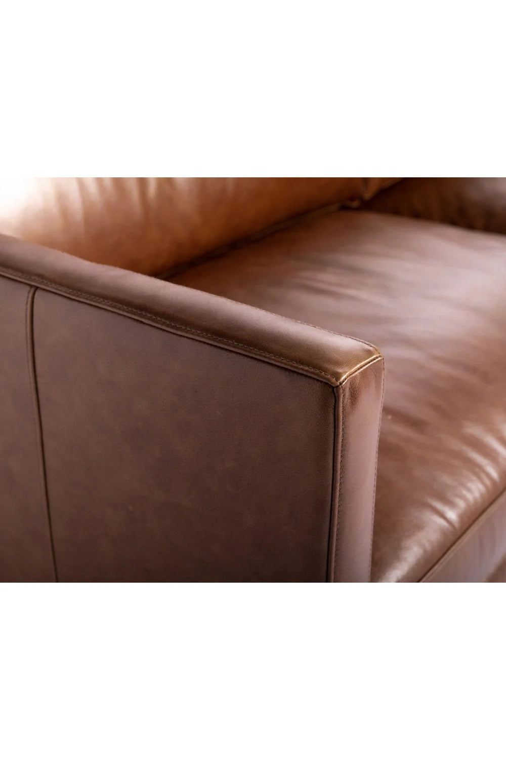 Luxury Leather Sofa Modern Italian Style for Villa