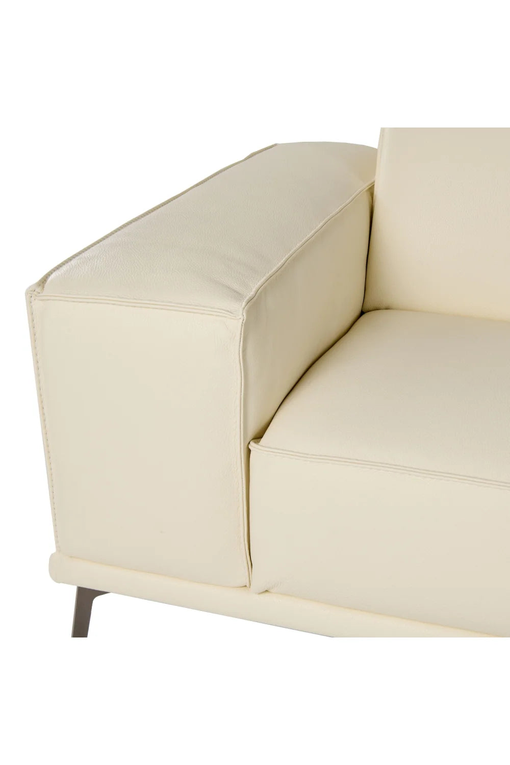 Luxury Leather Sofa Modern Italian Style for Villa
