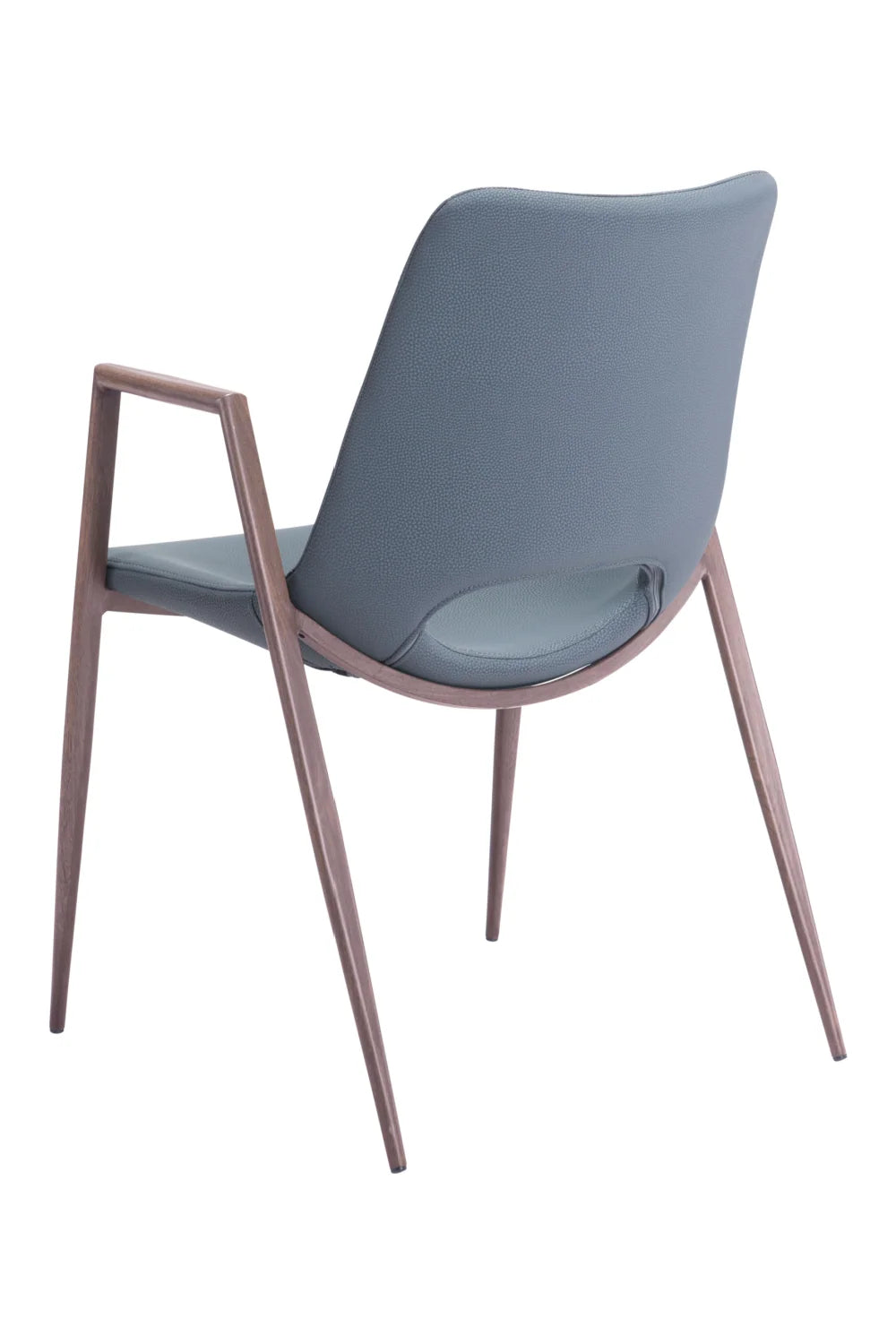 Luxury Leatherette Dining Chairs European Style for Villa
