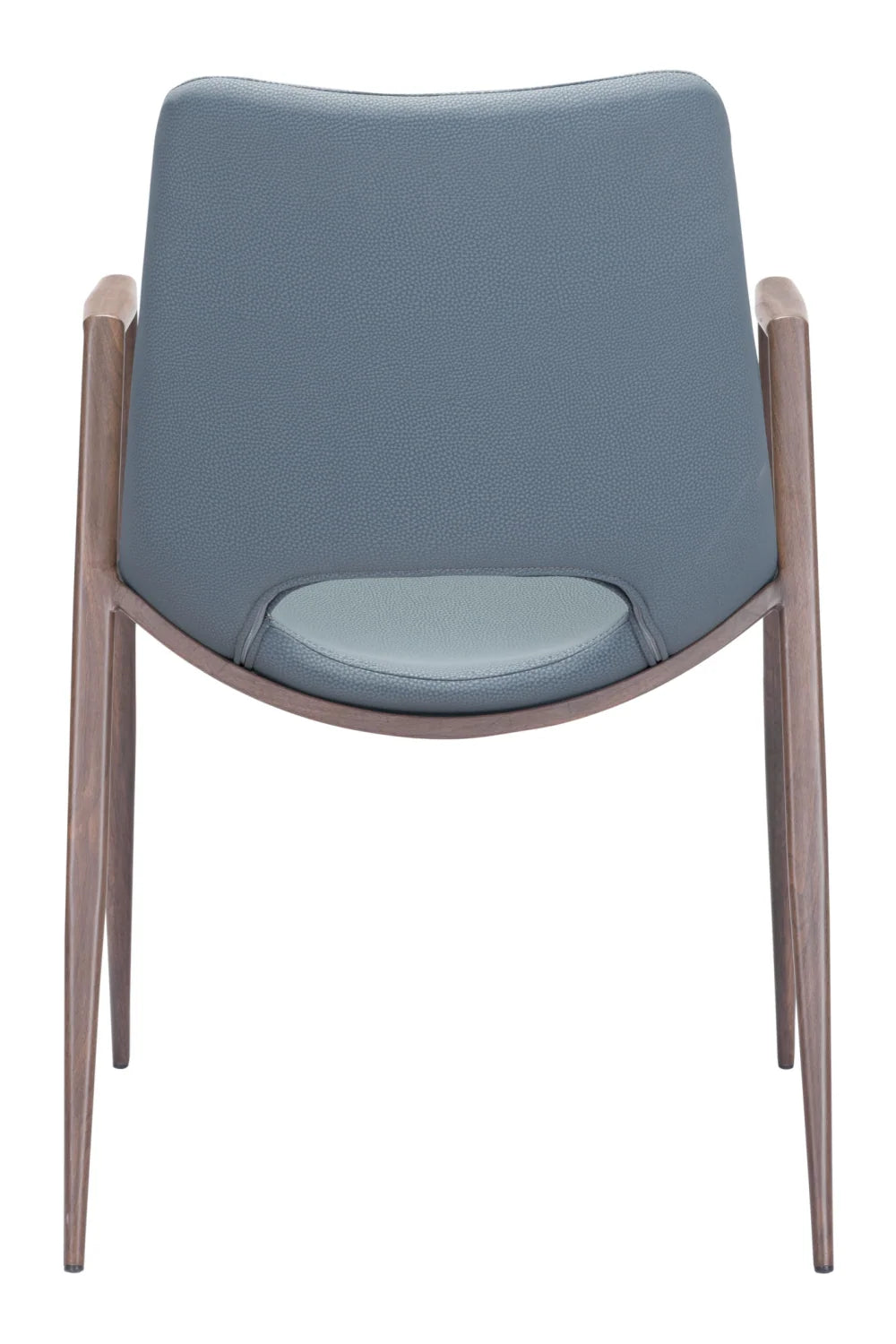Luxury Leatherette Dining Chairs European Style for Villa