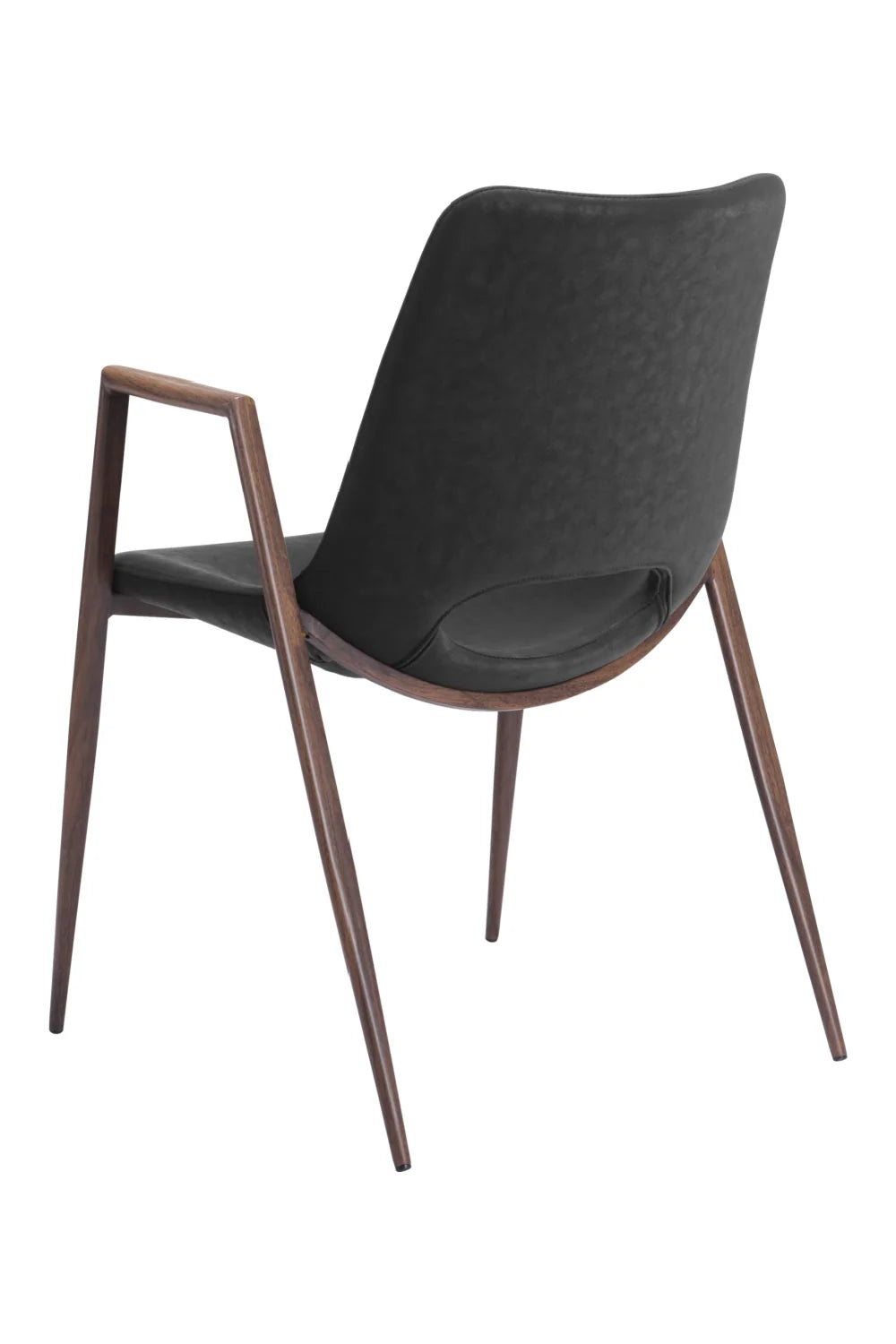 Luxury Leatherette Dining Chairs European Style for Villa