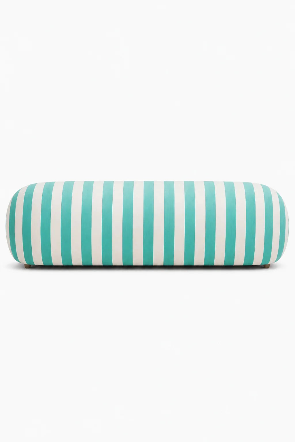 Luxury Lido Striped Curved Sofa Modern Italian Style for Villa