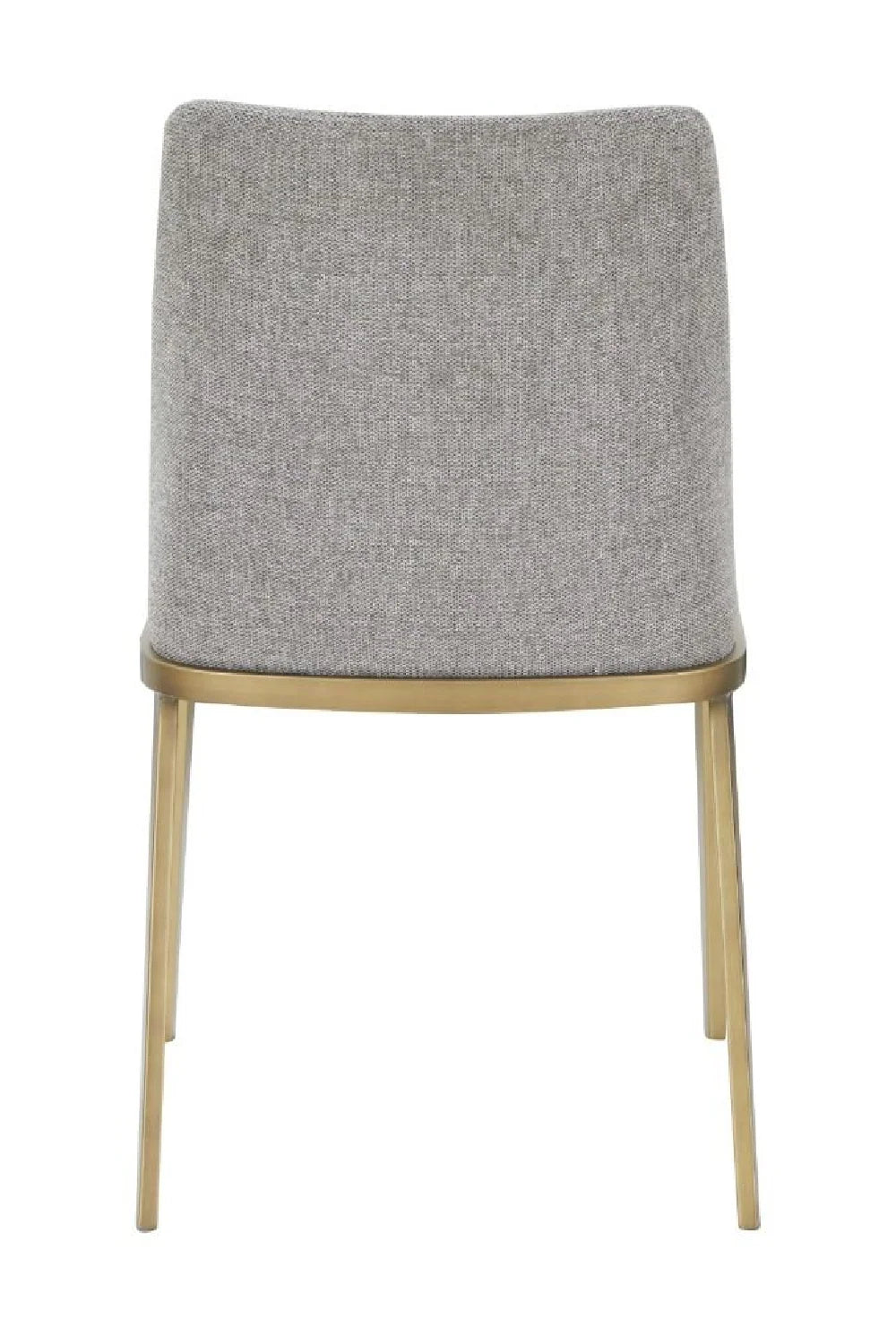 Luxury Light Gray Dining Chairs European Style for Villa