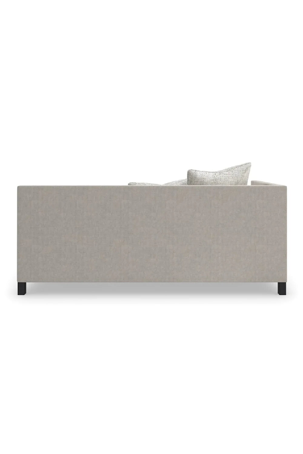 Luxury Light Gray Fabric Sectional Chair Modern Italian Style for Villa