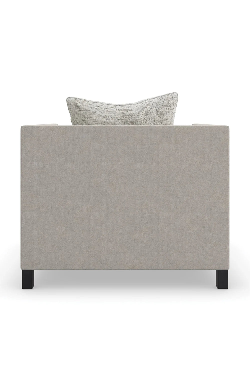 Luxury Light Gray Lounge Chair Modern Italian Style for Villa