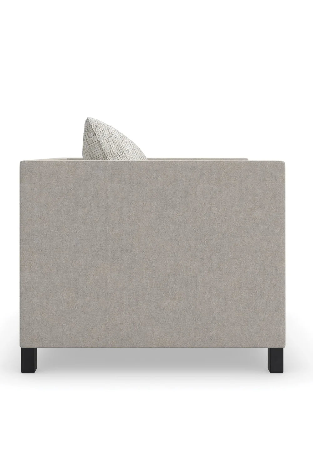 Luxury Light Gray Lounge Chair Modern Italian Style for Villa